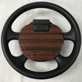 GMT Inc E-Z-Go TXT Steering Wheel Scorecard Cover in Autumn Teak (Will ONLY FIT Round SCORECARD Holder) (Will NOT FIT RXV CARTS