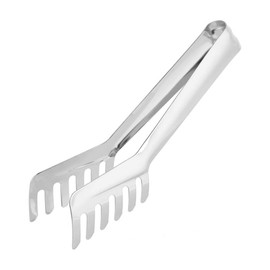 LATRAT 1 Piece Pasta Tongs Comb Shape Stainless Steel Spaghetti Tongs Pasta Clip Kitchen Cooking Tool