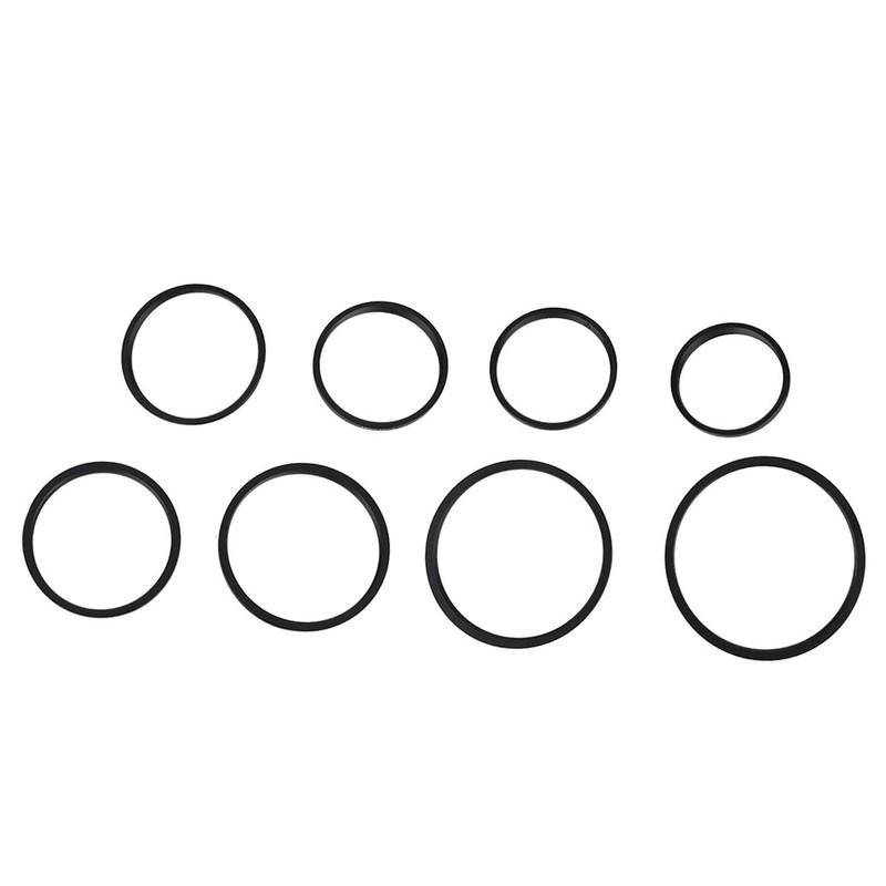 8 PCS Metal Step Up Rings Universal Lens Filter Adapter