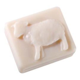 Saling Sheep's Milk Soap, Lamb, Square, 95 g (