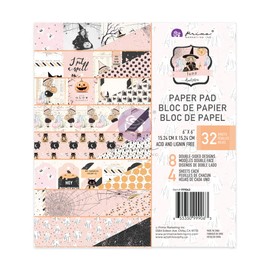Prima Marketing Luna Collection 6"x6" Paper PadJournal Scrapbook Supplies Material Craft Notebooks Decoupage Album Art Journaling