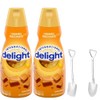 Candy Freezer International-Delight Liquid Coffee Creamer.- Two (2) 32 fl