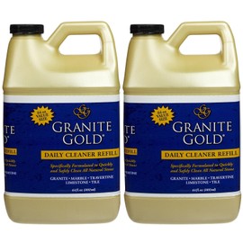 Granite Gold Fresh Citrus Scent Daily Cleaner Refill - 64 Oz Pack of 2.