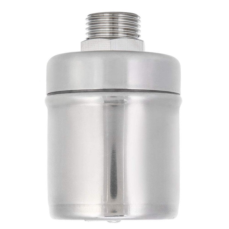 1/2" Aquarium Float Ball Valve Automatic Water Level Regulator Stainless