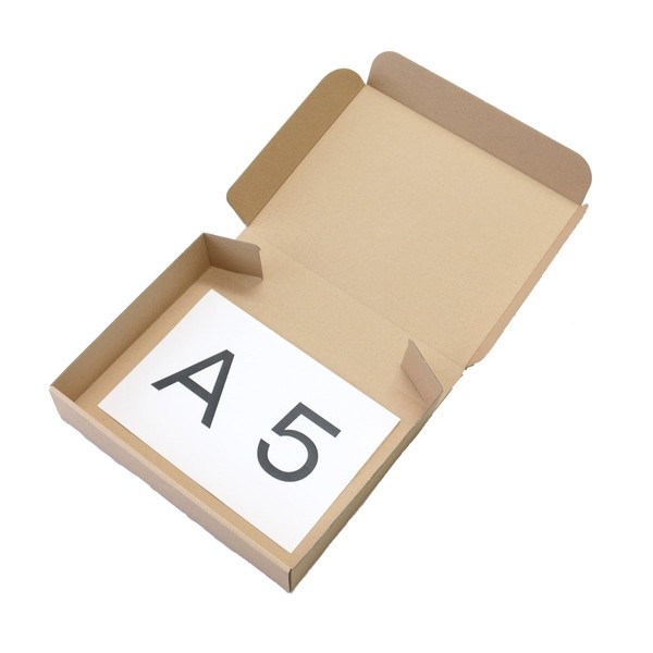 Earth Cardboard, Cardboard, 60 Size, Small, Set of 10, A5, Depth 18.5 inches (47 cm), Cardboard, Thin, Gift, Packaging ID0275