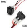Hoypeyfiy DC 12V 10A 6 Pin 3 Position Rocker Switch