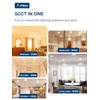 Amico 1 Pack 6 Inch 5CCT Ultra-Thin LED Recessed Ceiling