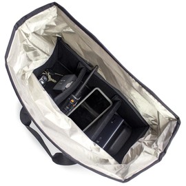 Mission Darkness Padded Utility Faraday Bag // Tactical Gear Bag with MOLLE Webbing and RF Signal Blocking Liner // Shields Delicate Electronics (Night Vision Goggles, Scopes, Cameras, Optics, Phones)