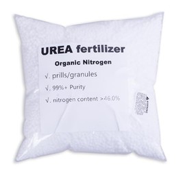 Urea Fertilizer 46.0% Minimum Nitrogen Commercial Grade 99+% Purity Plant Food for Indoor/Outdoor Flowers and Gardens (0.9 lbs)