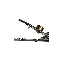 AST Labs Butt Set Line Cord Bed of Nails Straight Alligator Clip to Ring Terminal for TS22, etc. (1.5m / 59")