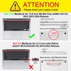 Fintie Case Compatible with MacBook Air M3 M2 13.6 Inch
