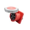 IEC 60309 Waterproof Industrial Connector Socket, 5Pin 63A 380V-415V 3P+E+N