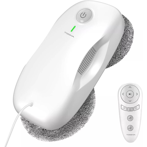 Tosima W2 Window Cleaning Robot | 3800Pa Suction, Smart Path,