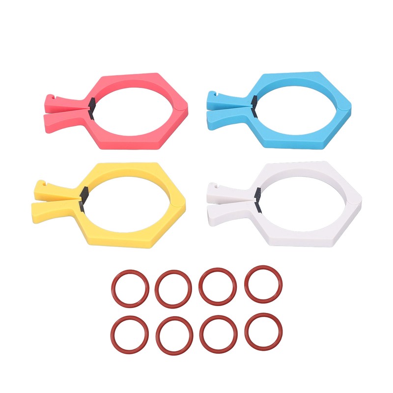 4Pcs Sublimation Tumbler Pinch ABS Sublimation Tumbler Clamp Holder Grip