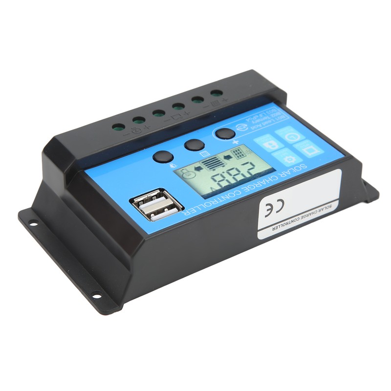 Solar Charge Controller With LCD Dual USB Industrial Master Chip