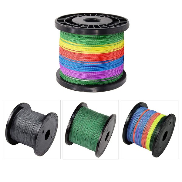 4 Strands Braided Fishing Line - PE Braided Multifilament Line