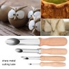 Glomora Pottery Tool Pottery Clay Tool Set Round Hole Cutter