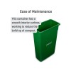 Carlisle Green Compost Trash 23 gallon Waste Bin Trimline™