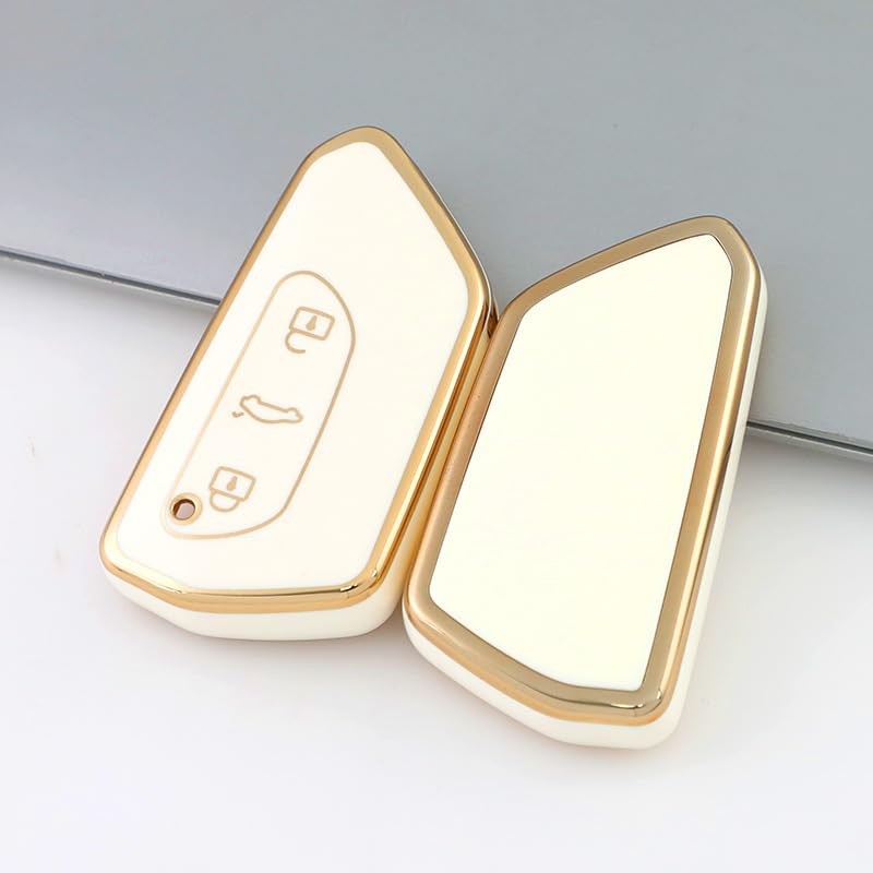 MEDZUK Key Case Compatible with VW Tiguan 3 CT1 2024-2025