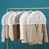 10Pack Shoulder Covers Clothing dust Cover Hanger Covers for Clothes