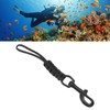 Hand Woven Diving Lanyard Anti Lost Strap Underwater Safety Rope
