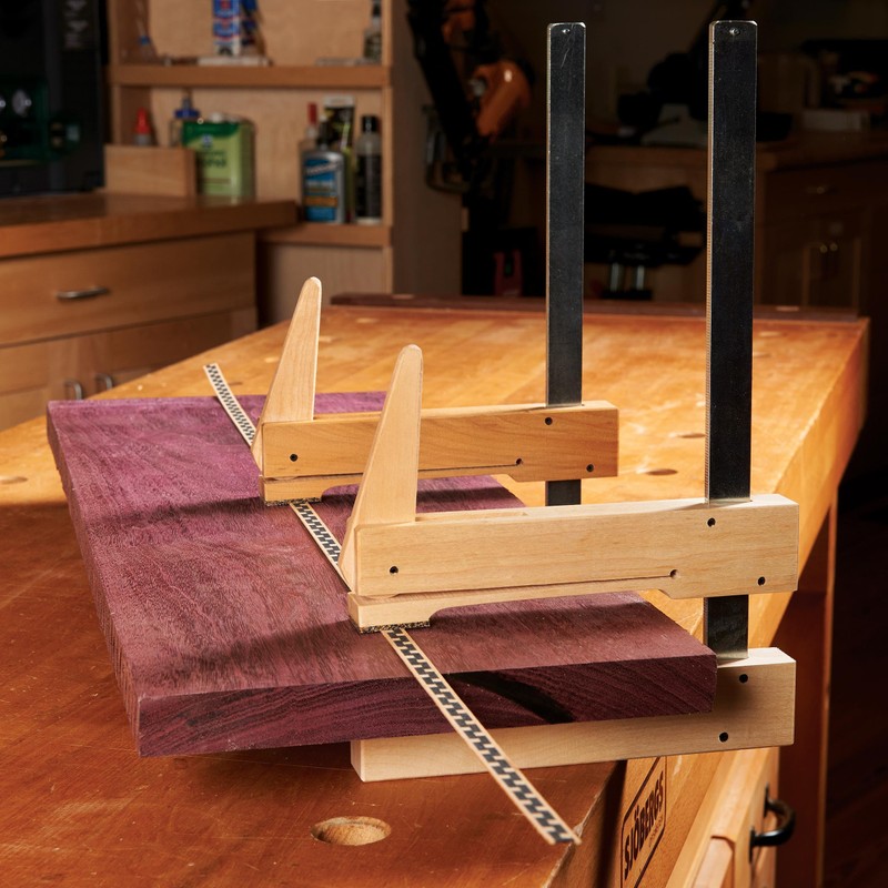 Miro-Moose 8" Cam Clamp, 6" Depth, Brown