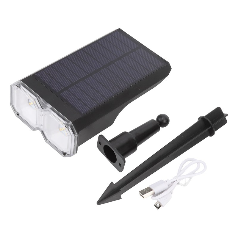 Solar Landscape Spotlights LED Outdoor IP65 Waterproof Solar Spotlight for