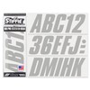 STIFFIE Shift Silver 3" Boat & PWC Registration Decals •
