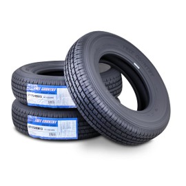 Grand Ride FREE COUNTRY 3 Premium Trailer Tires ST175/80R13 8PR Load Range D w/Side Scuff Guard