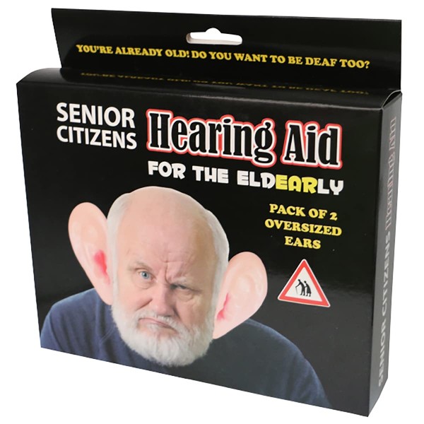 Hearing Aid Big Ears - Over The Hill Old Age