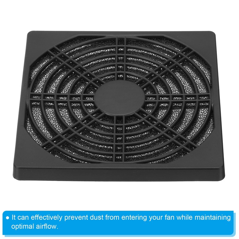 PATIKIL 120mm Fan Grill with Screws, 5 Pack ABS Resin