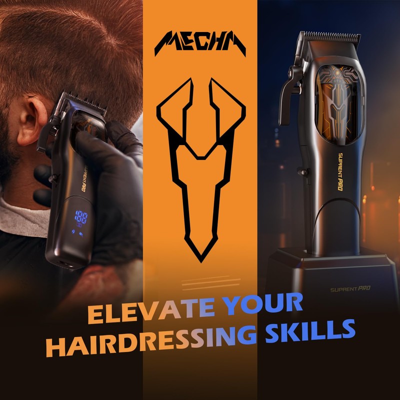 Professional Hair Clippers for Men- High Torque Brushless Motor with