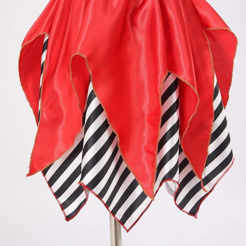 Sincere Party Girls' Pirate Costume Pirate Dress with Hat Size