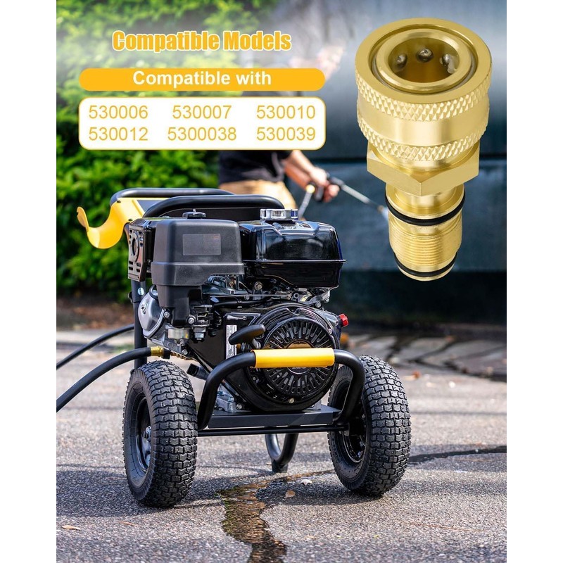7110331 Water Outlet Kit Compatible with Cleaning Pump Models 530006