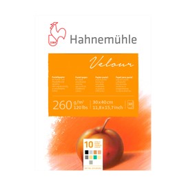 Hahnemuhle Velour 260 GSM Pad - 24 x 32cm Mixed Colours