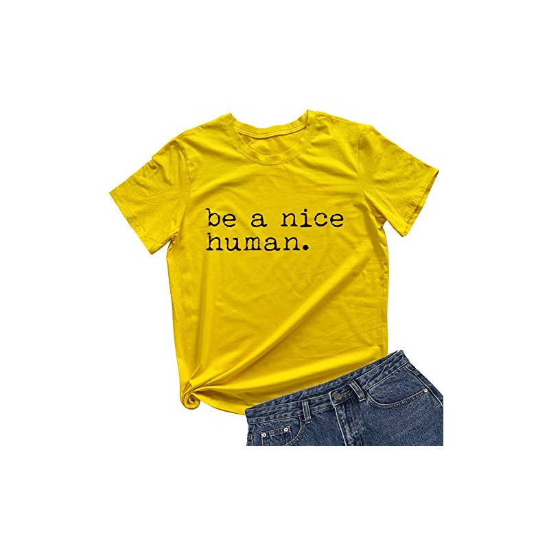 BABEGO Womens Cute Funny T-Shirts Graphic Tees Short Sleeve Tops