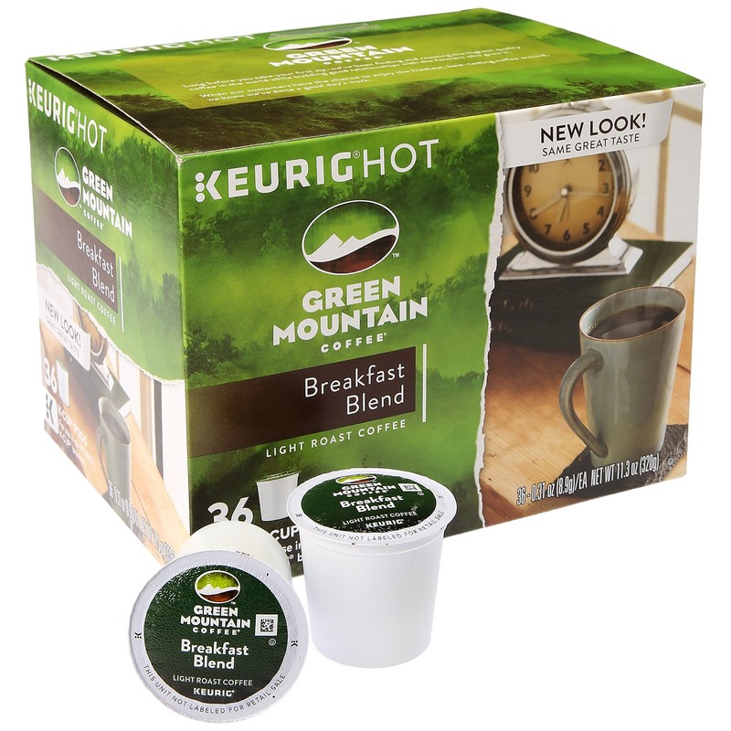 Green Mountain Coffee Breakfast Blend K-Cup, 36 ct
