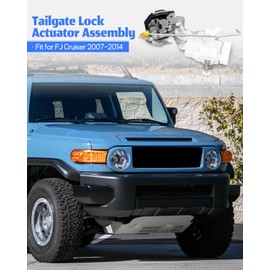 Wujexuhe Rear Tailgate Lock Actuator Fit for Toyota FJ Cruiser 2007-2014 Replace Rear Hatch Trunk Latch Liftgate Lock 6911035071 6911035070