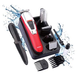 Rasuradora Electrica 7 en 1 Resistencia al agua IPX5 Cord Cordless Terminadora Trimmer Timco PG-600