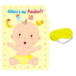 Juego de chupete para bebés, para decoración de baby shower, suministros de fiesta de cumpleaños para niños, juegos de baby shower