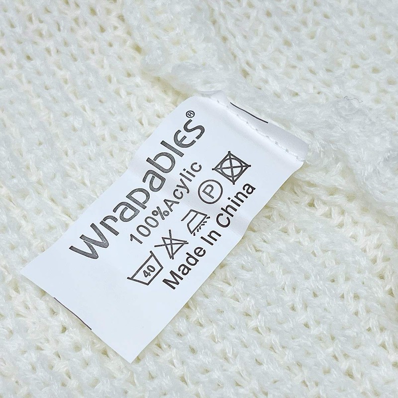 Wrapables Thick Knitted Winter Warm Infinity Scarf - Burgundy