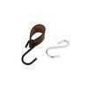 Brute Strength - S Hook with Leather Loop - Brown