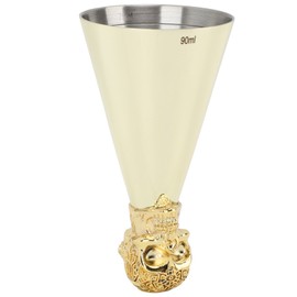 Stainless Steel Jigger Japanese Style Bar Bartending Measuring Ounce Cup Tool for Home Type 1