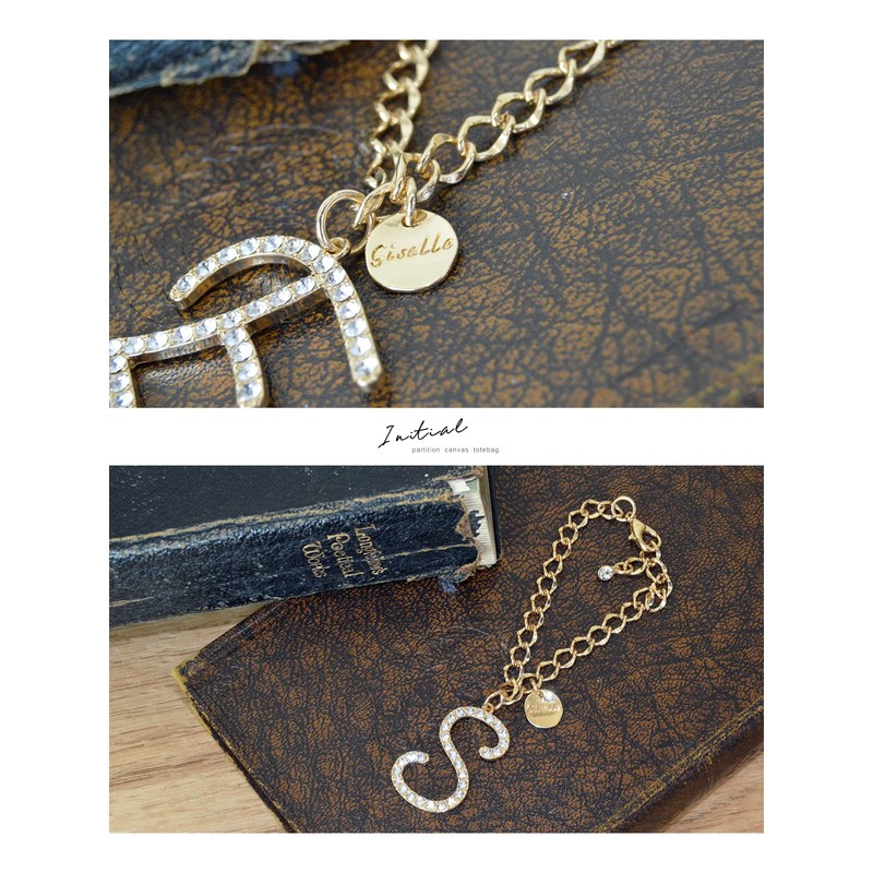 Giselle Bag Charm Initial Charm Key Chain Initial Alphabet Bagcharm