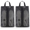 Prezon Travel Shoe Bags, Water Resistant TPU Mesh, Sturdy YKK