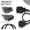 WINUERK OBD1 to OBD2 Adapter, OBD2 Scanner Diagnostic Tool, Cable