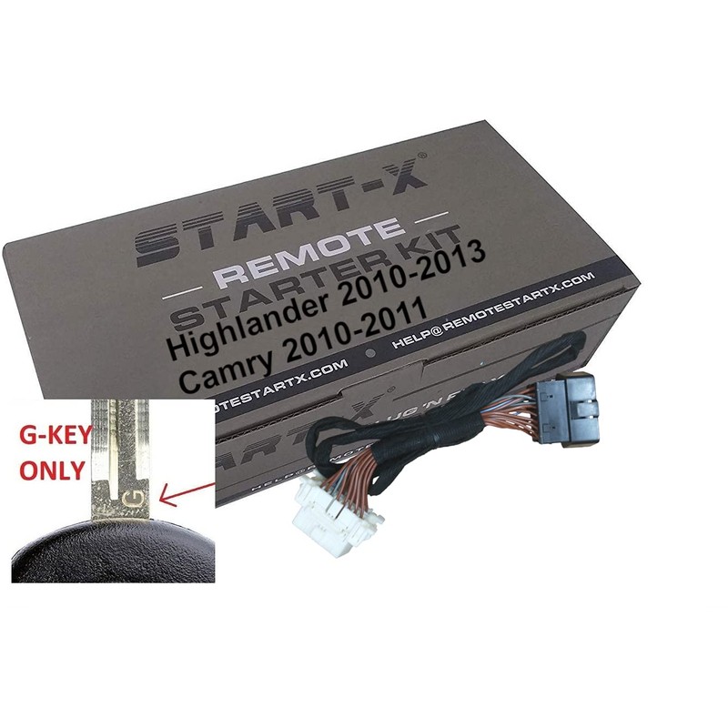 Start-X Remote Start Kit for Highlander 2010-2013 & Camry 2010-2011,