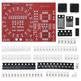 SING F LTD DIY SMD/SMT Components Practice Board Soldering Skill Training Kit CD4017 NE555 for Christmas Decorations Desktop Decorations, HP252