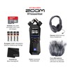 Zoom H1essential Handy Recorder Bundle with Over-Ear Stereo Headphones, 32GB