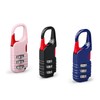 Mini Padlock, BARRYSAIL 3 Pcs Small Locks Set with 3